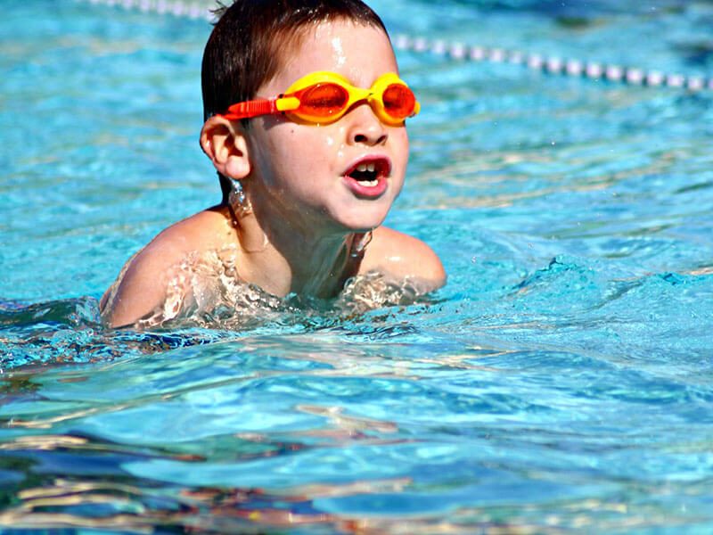 Vert - Ensemble de lunettes de natation pour enfants, équipement