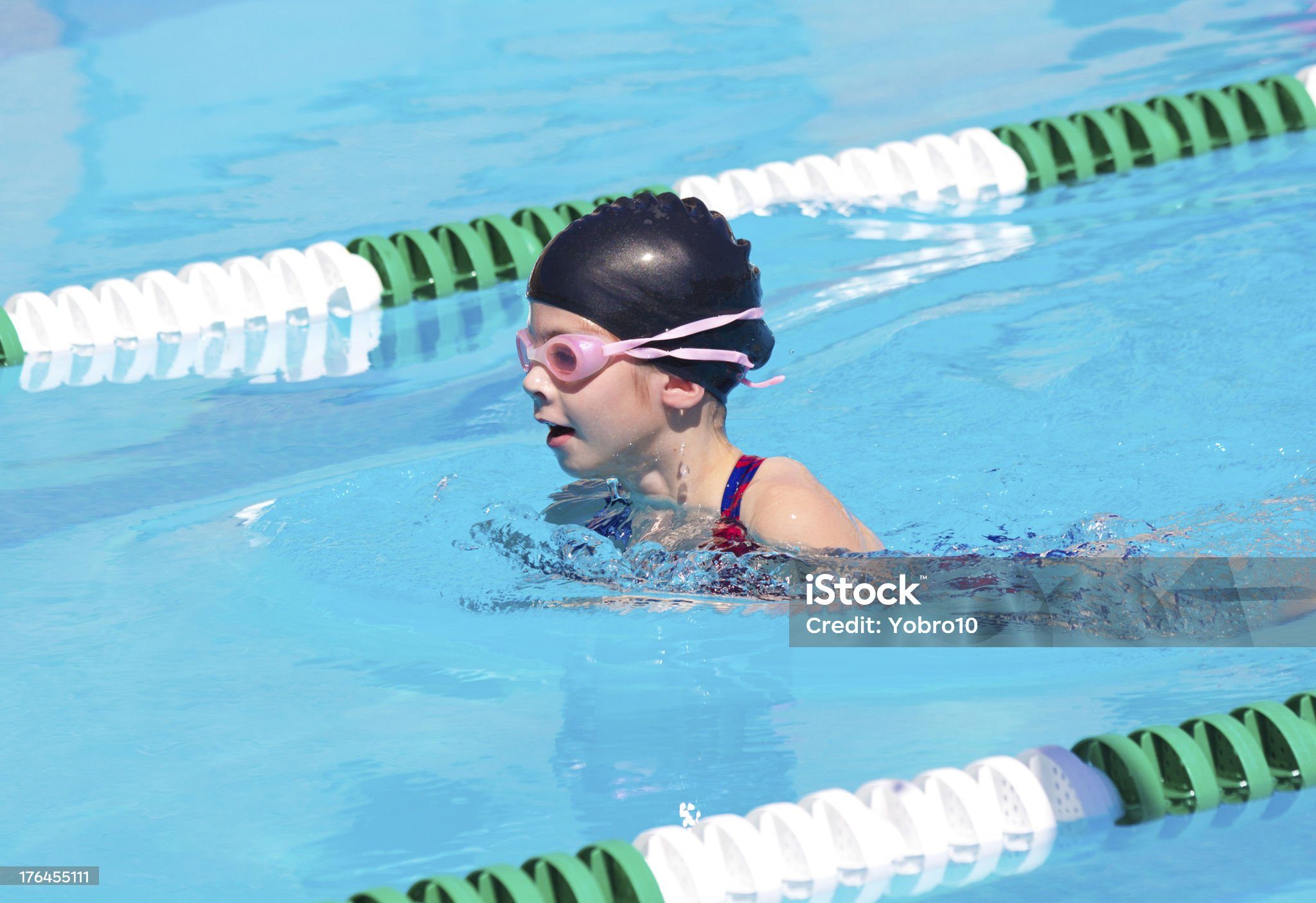 apprendre la brasse : piscine